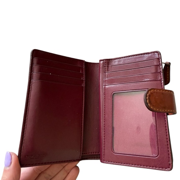 Coach Brown Wallet - Picture 3 of 4
